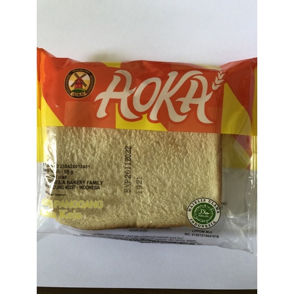 Roti Aoka rasa keju