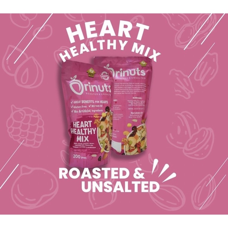 

Orinuts Heart Healthy Mix 200gr