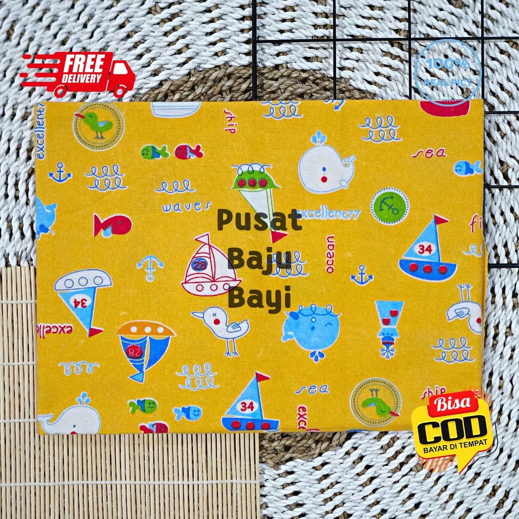 1 pcs Bedong Bayi Flanel Jumbo size 120 x 90 cm