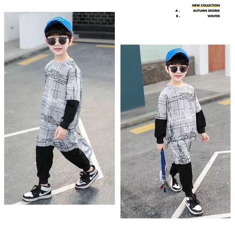 (LOLI-JKT) BOY-69 SET ANAK COWOK SWEATER SERUT SIZE 90-150