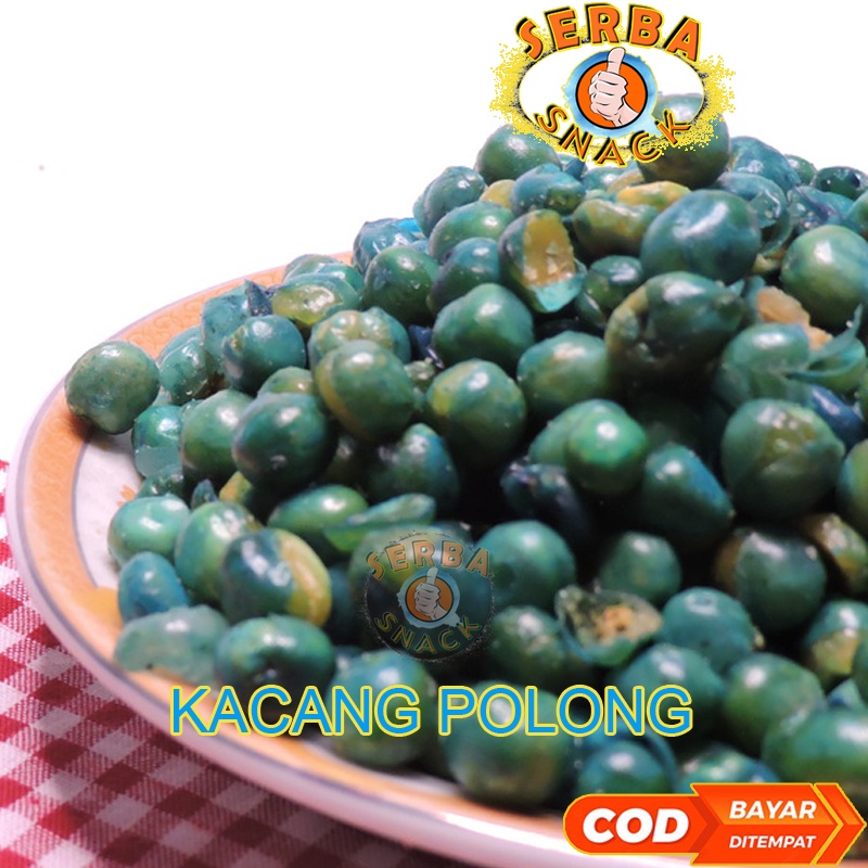 

Kacang Polong Hijau 250gr Jajanan Sehat Makanan Ringan Cemilan Kiloan