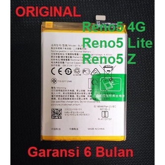 Battery Baterai OPPO Reno5 4G Reno 5 Lite Reno5 Z BLP819 Original