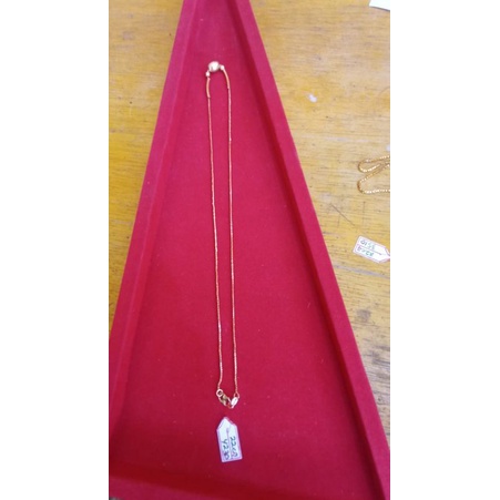 kalung emas 700