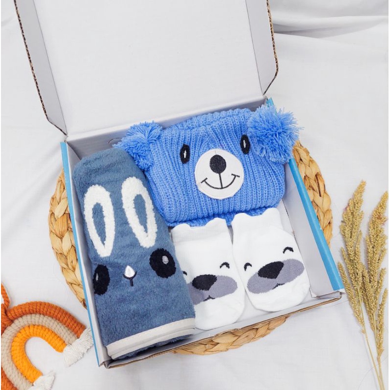 Hampers Bayi / Kado Bayi / hampers bayi perempuan / hampers bayi laki laki / Hampers Baby-Favor Blue