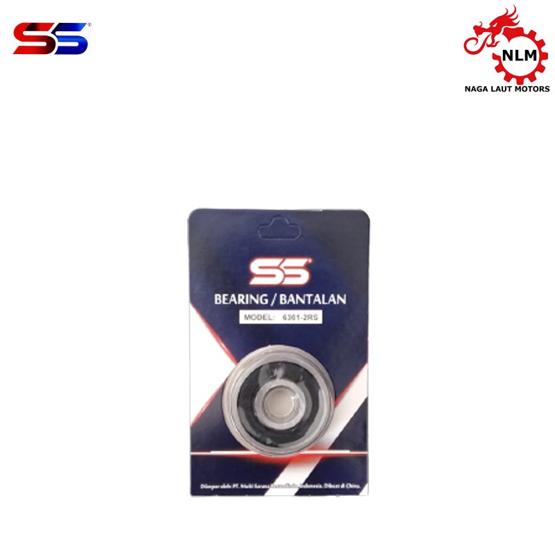 SS Bearing Laher 6301 2RS (5 pcs)