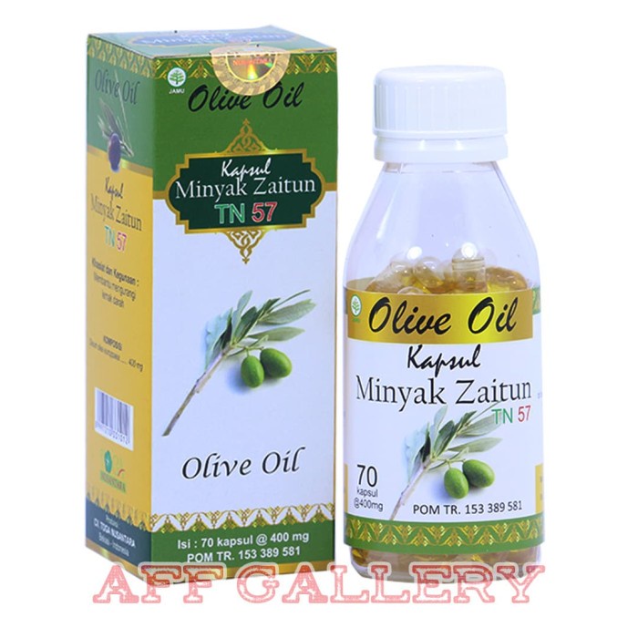 MANJUR  MINYAK ZAITUN ZAIT MUBAROK 70 KAPSUL