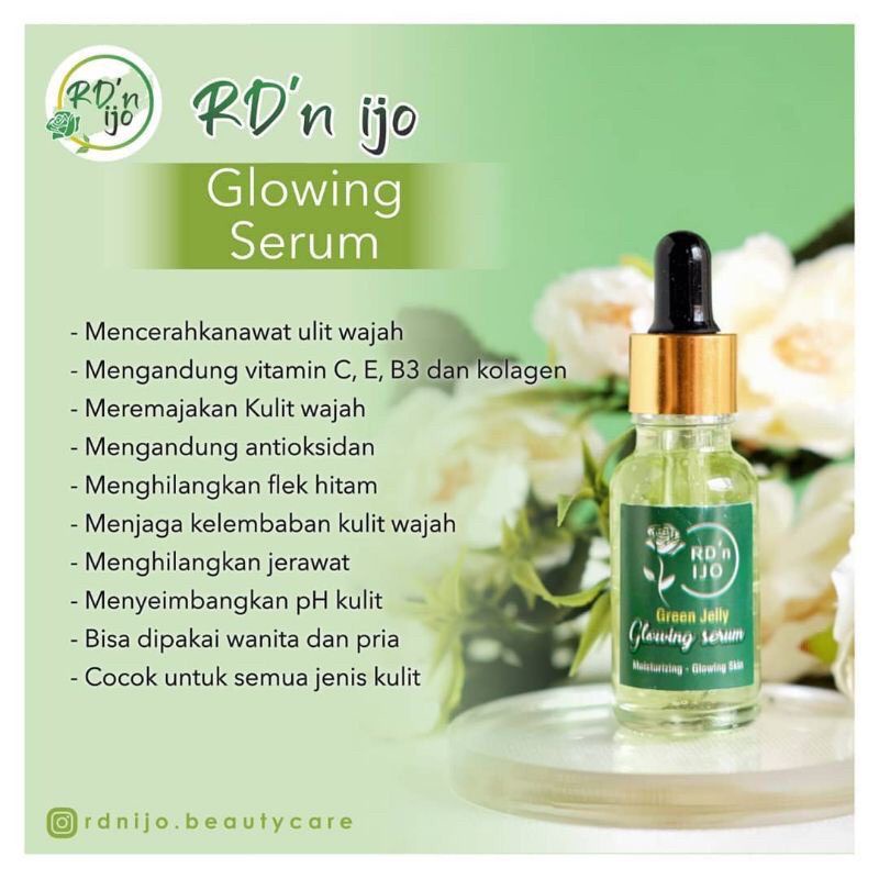 ❤️READY STOCK❤️SERUM RD'N IJO GLOWING SKIN