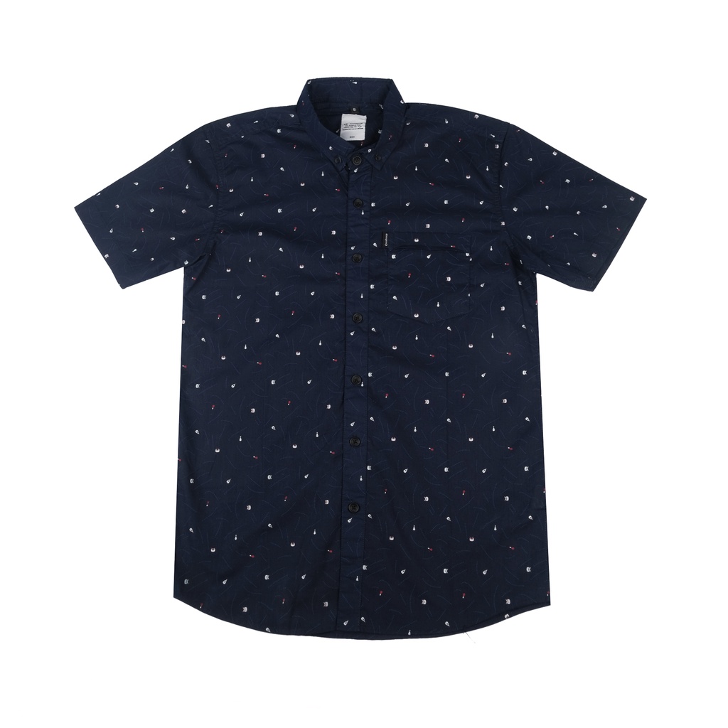CRUSH EXP Kemeja Pendek KCP0550 - NAVY