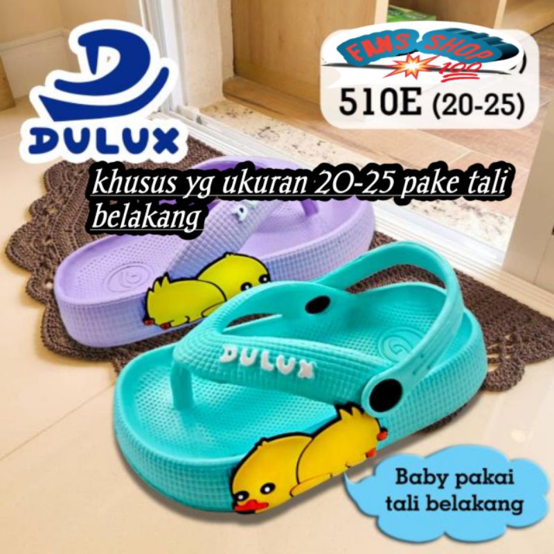 Sandal anak Japit tali belakang baby duck (510e)