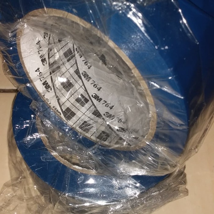 

PROMO" 3M 764 Floor Marking Tape Biru / Lakban Lantai 2" x 33 meter SSL