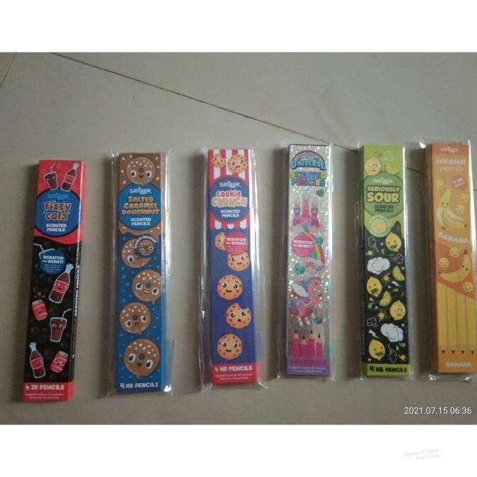 

SMIGGLE SCENTED PENCILS PACK - PENSIL WANGI PACK SMIGGLE