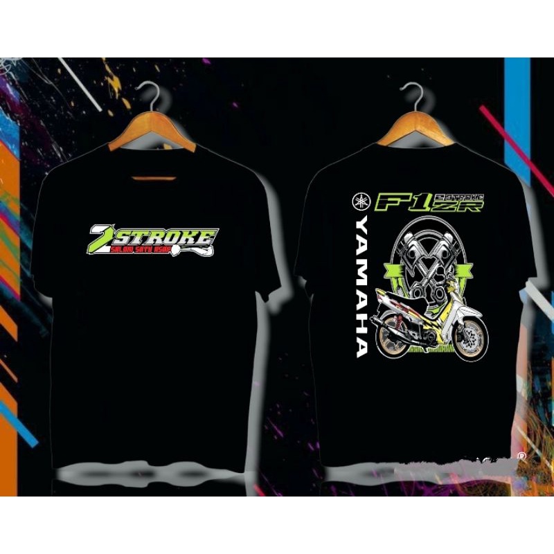 kaos 2 tak kaos fizr kaos motor kaos yamaha fizr