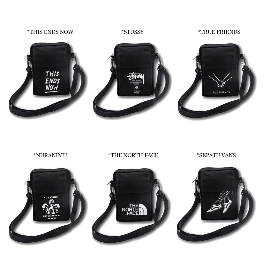 NAZRIL PROMO 11:11 Tas Selempang Pria Dan Wanita Terbaru / Tas Pouch Conor / Slingbag Mini Sling Bag Tas Ori