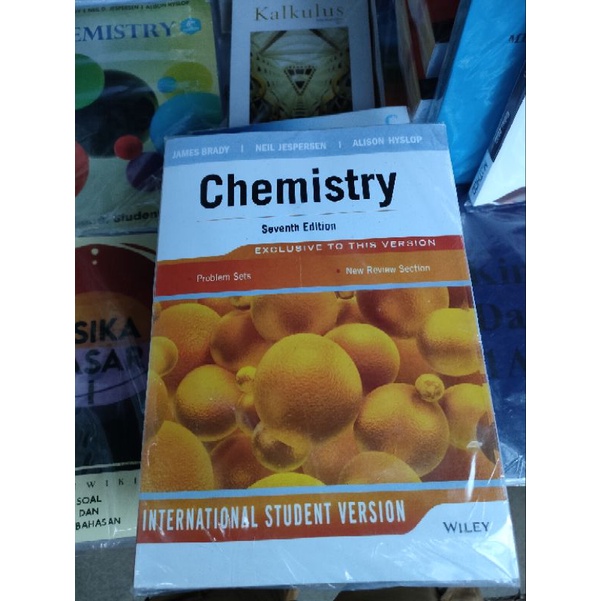 

buku Chemistry seventh edition James brady Neil jepersen Alison hyslop Wiley terbaru