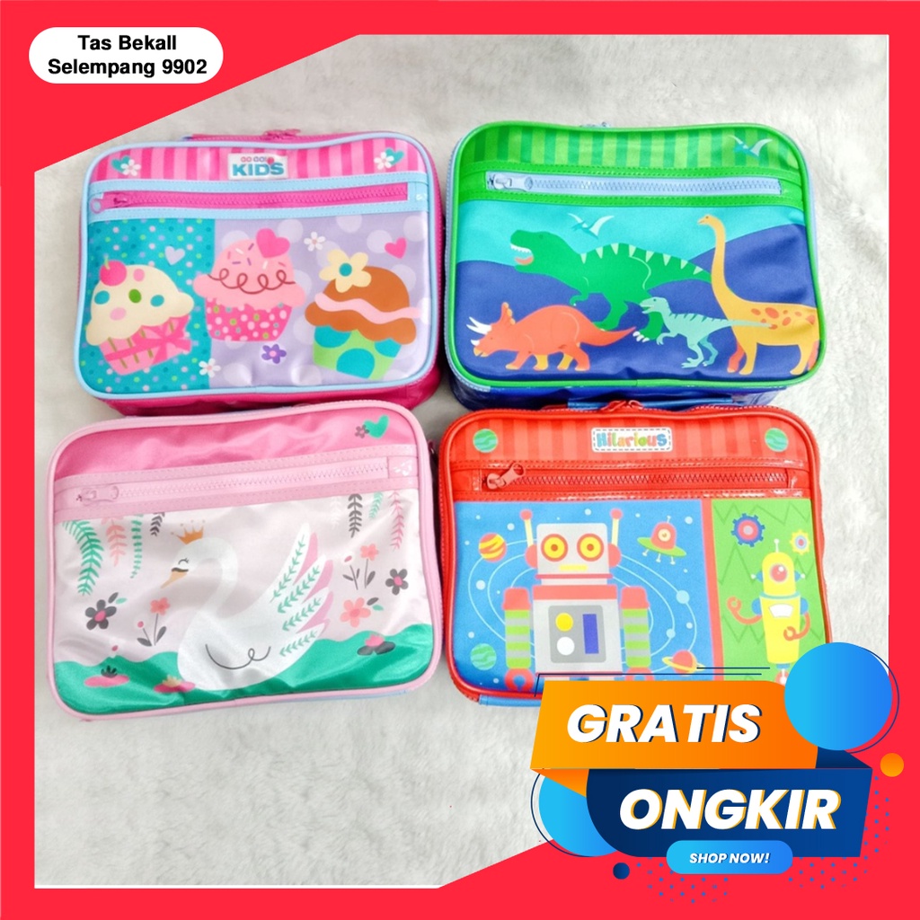 365 Tas bekal makan tenteng selempang anak