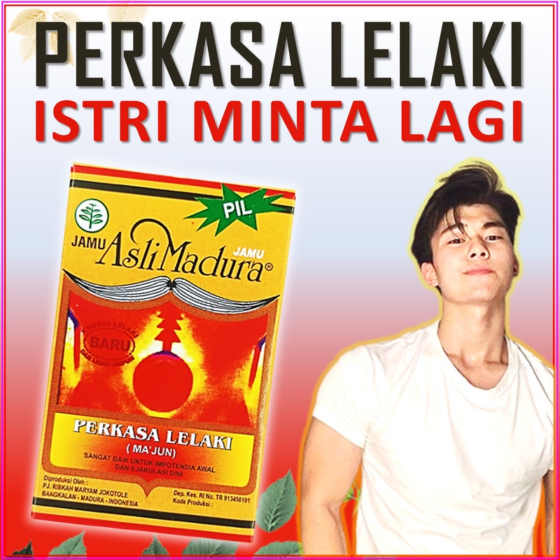 KIOS HERBAL MURAH PERKASA Jokotole LELAKI MaJun jamu ramuan madura obat kuat pria tahan lama lemah h