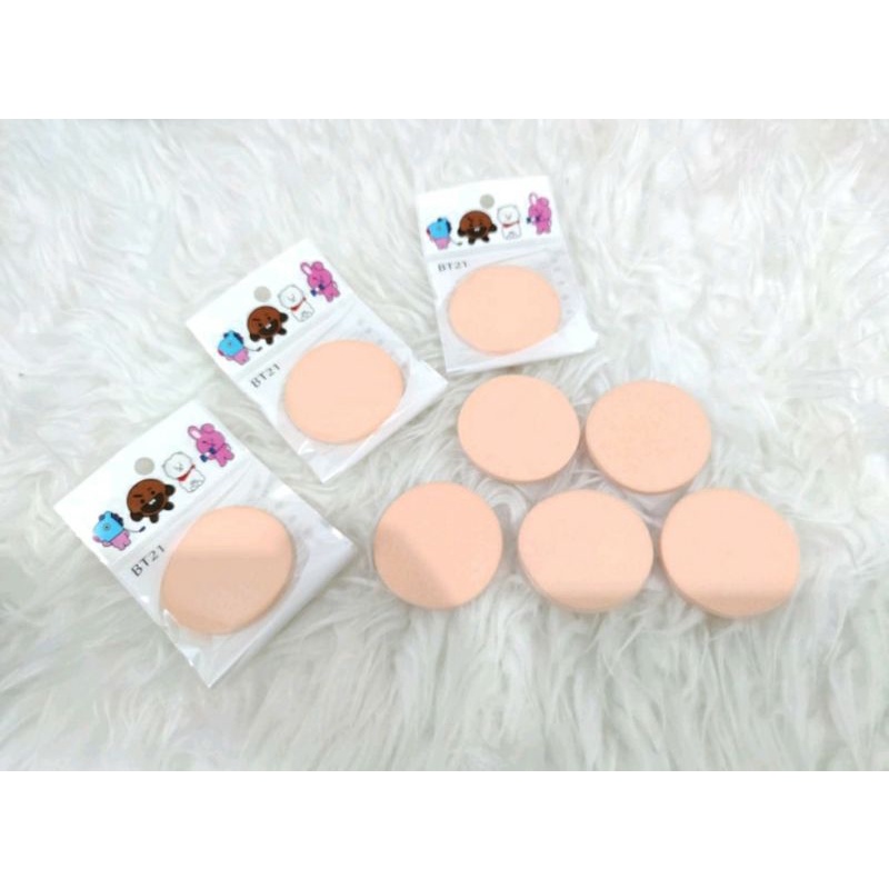 SPON BEDAK BULAT  MAKE UP 2 PCS