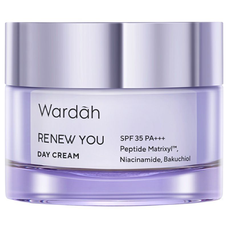 Wardah Renew You Anti Aging Day Cream Pot 9gr ~ ORIGINAL 100%