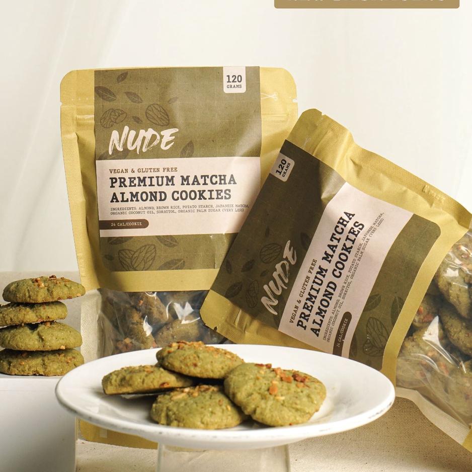 

✨10.10✨ COD Premium Matcha Cookies Gluten Free & Vegan - Diet Low Calories Kukis Kue Kering Sehat Healthy grosir