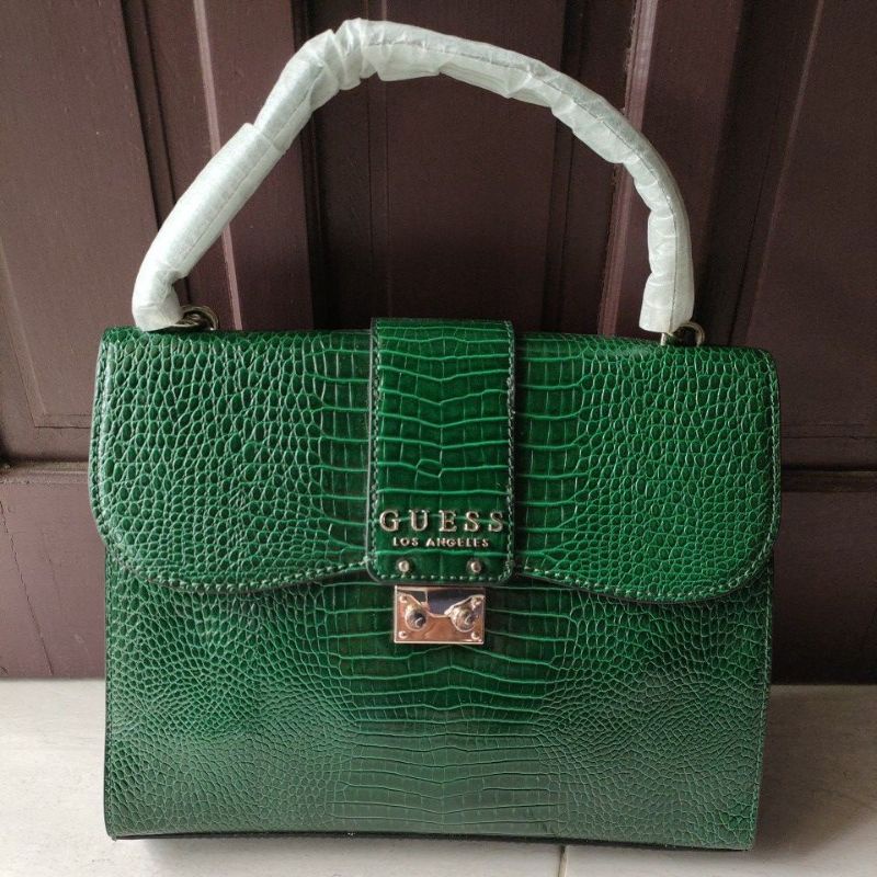 Tas Guess Motif Croco Original