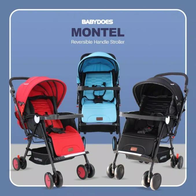 Stroller Babydoes Montel Reversible /Stroller Hadap Ibu