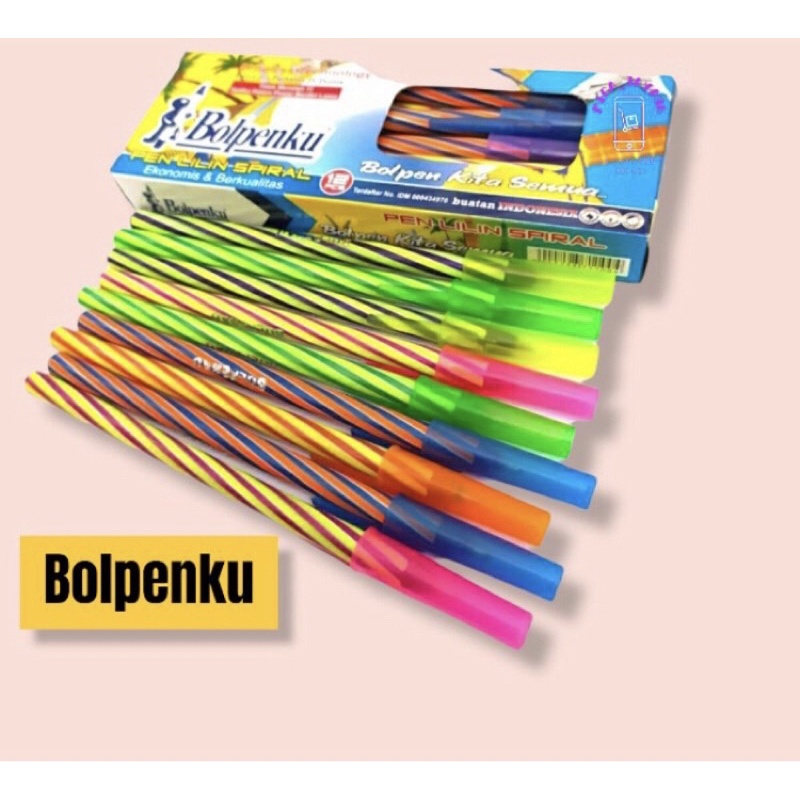

Pulpen Ulir Berbagai Warna