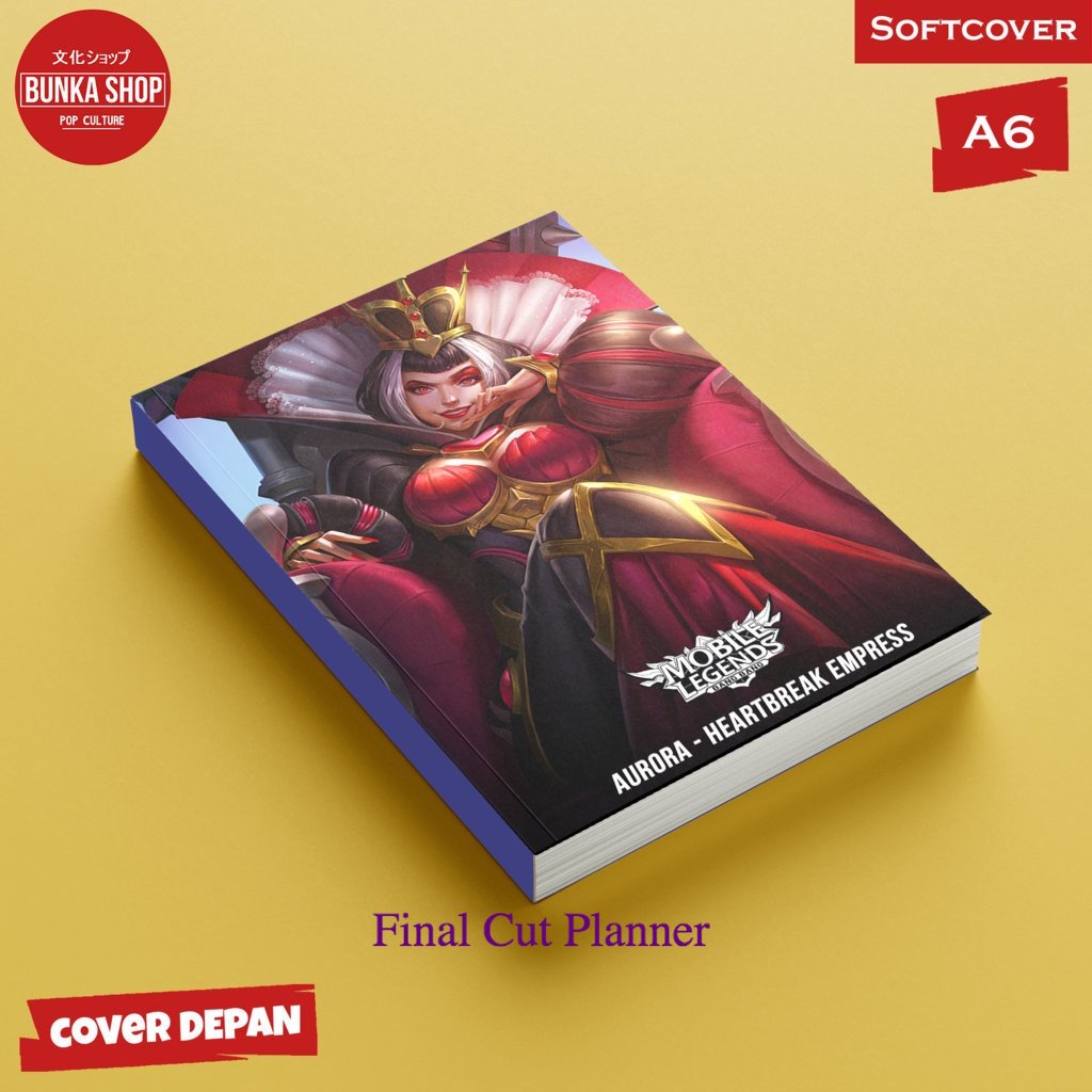 

Pocket Note Mobile Legends Aurora Heartbreak Empress Softcover A6 Buku Tulis Catatan Notes Agenda Planner Jurnal .