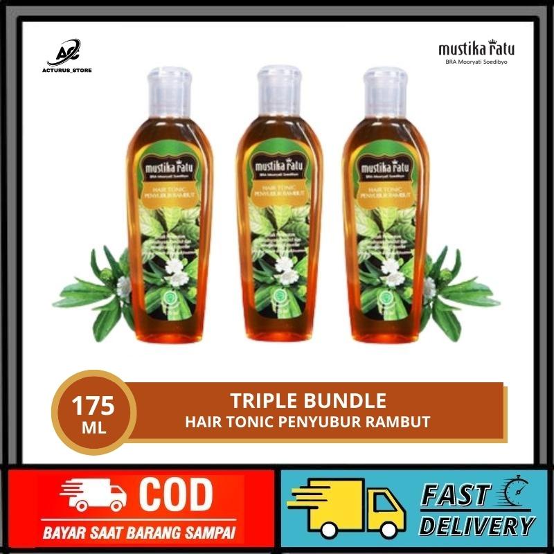 Jual Mustika Ratu Triple Bundle Hair Tonic Ramuan Penyubur Rambut Ml Shopee Indonesia