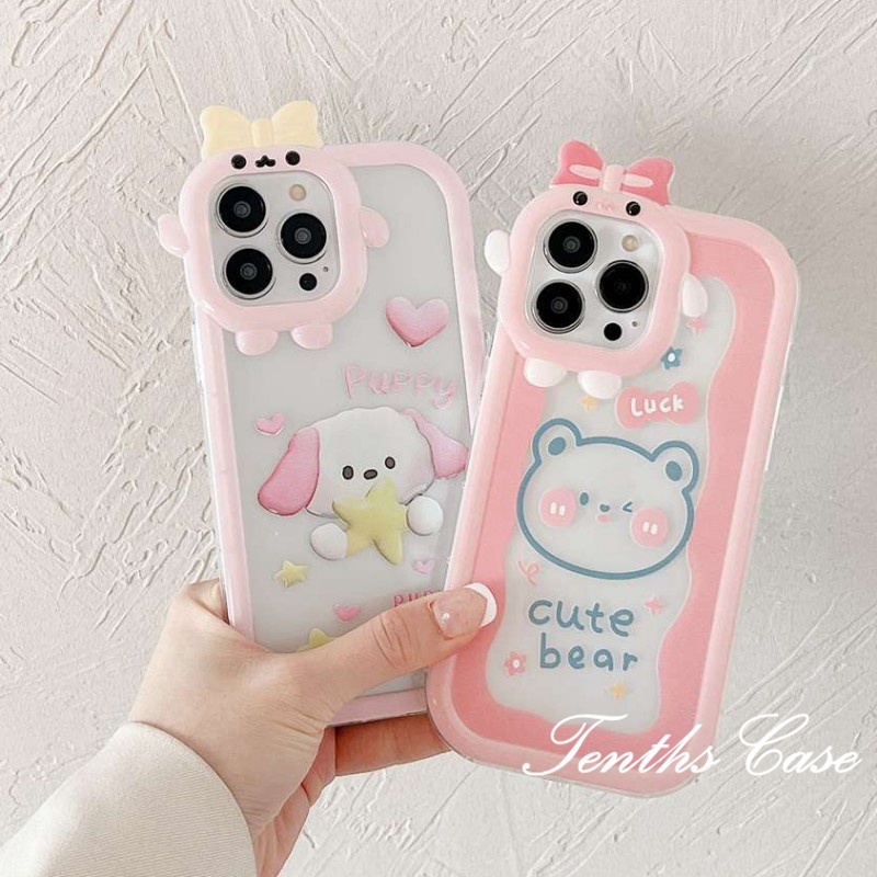 Oppo A78 A17 A17k A57 A77s A16 A16s A15 A15s A74 A54 A95 A94 A3s A12e A5 A9 2020 Reno 7Z 6 5F Casing Handphone Anak Anjing Lucu Soft Cover