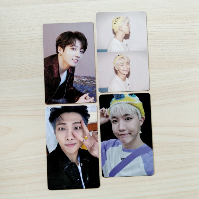 bts namjoon jungkook mots butter tear o photocard