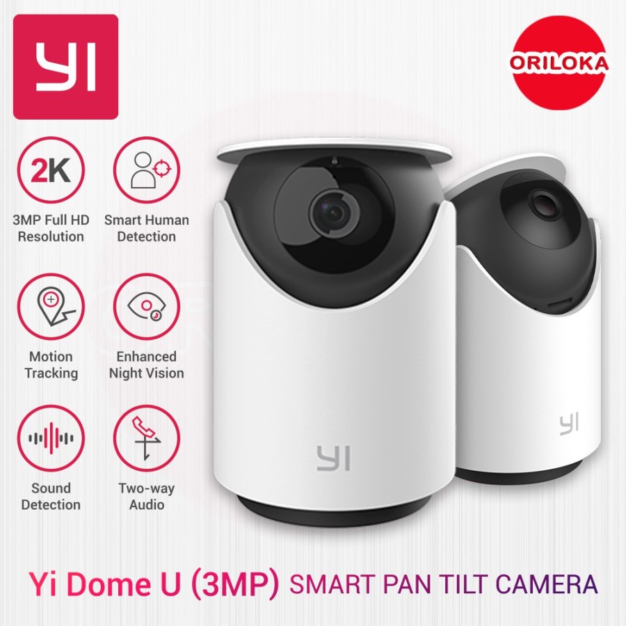 Yi DOME U Smart Camera CCTV International Version Original - Garansi Resmi