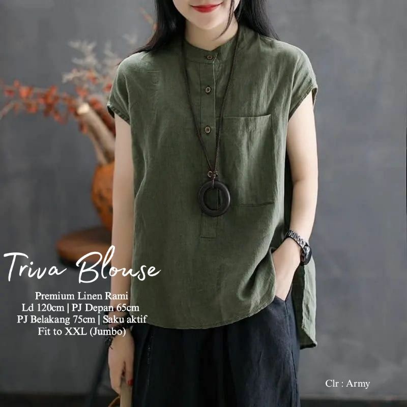 TRIVA BLOUSE ATASAN TERBARU