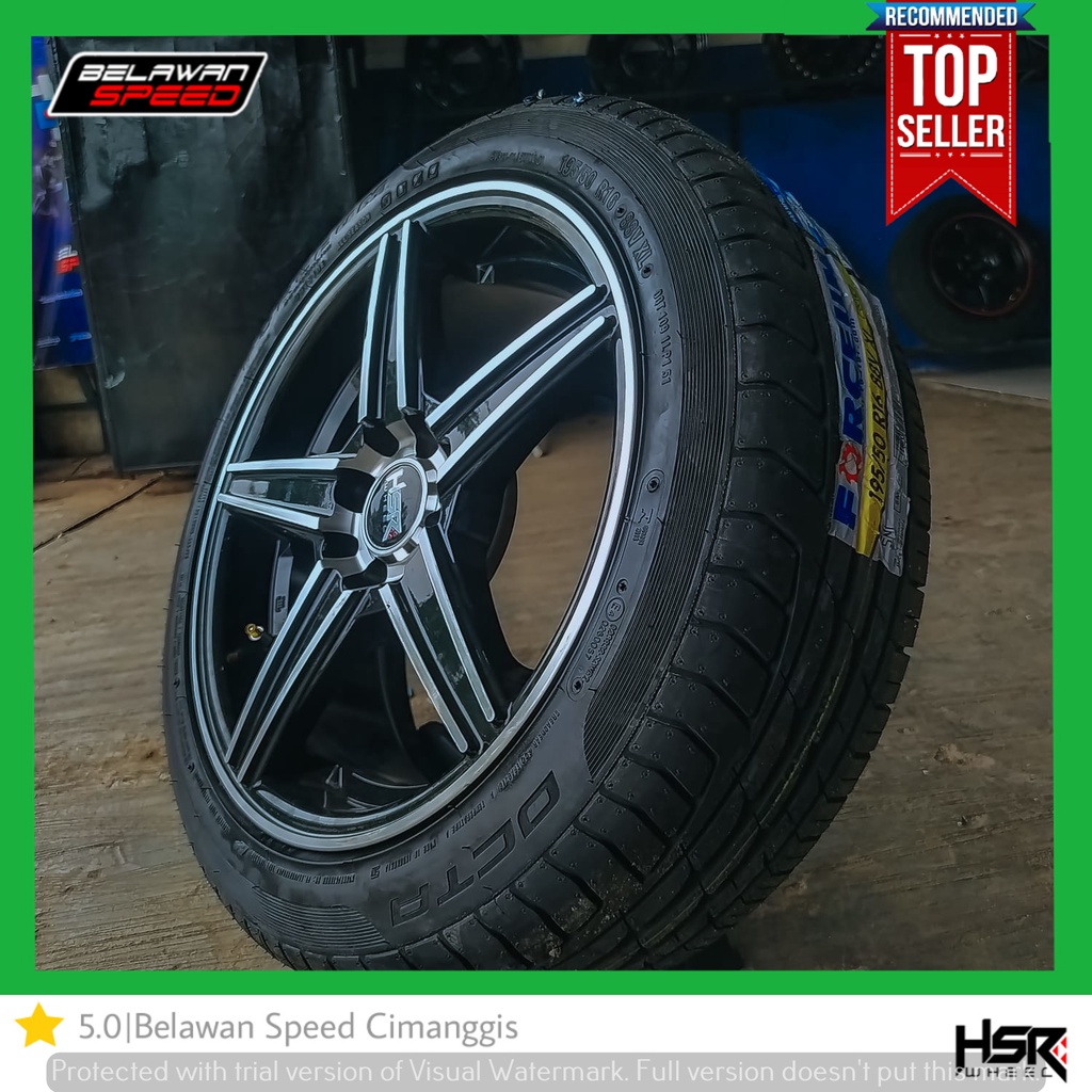PAKETAN VELG RACING DAN BAN MOBIL RING 16 AGYA ALYA HONDA JAZZ R16 HSR EMISSION PAKET KOMPLIT VELG R