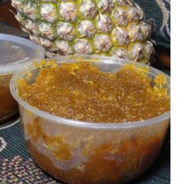 

Bisa COD Selai nanas nastar kasar kayu manis fresh homemade diparut sendiri gas !!