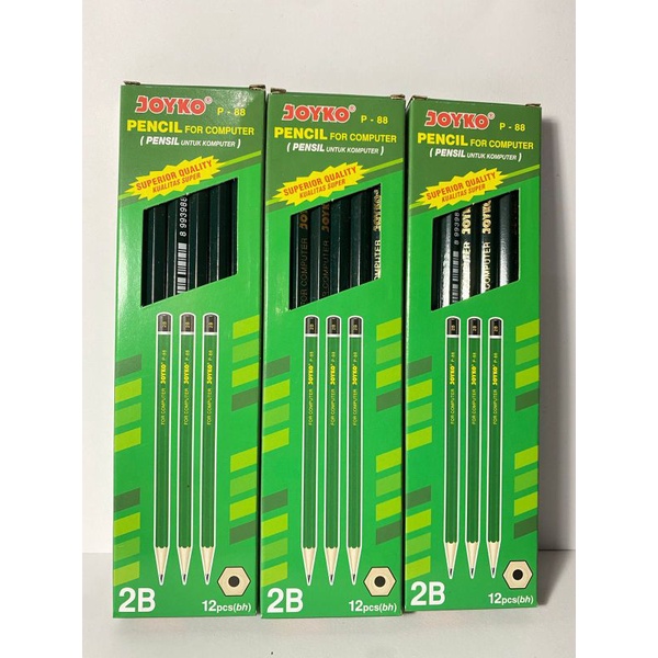 

Pensil Pencil 2B Joyko P-88 Hijau