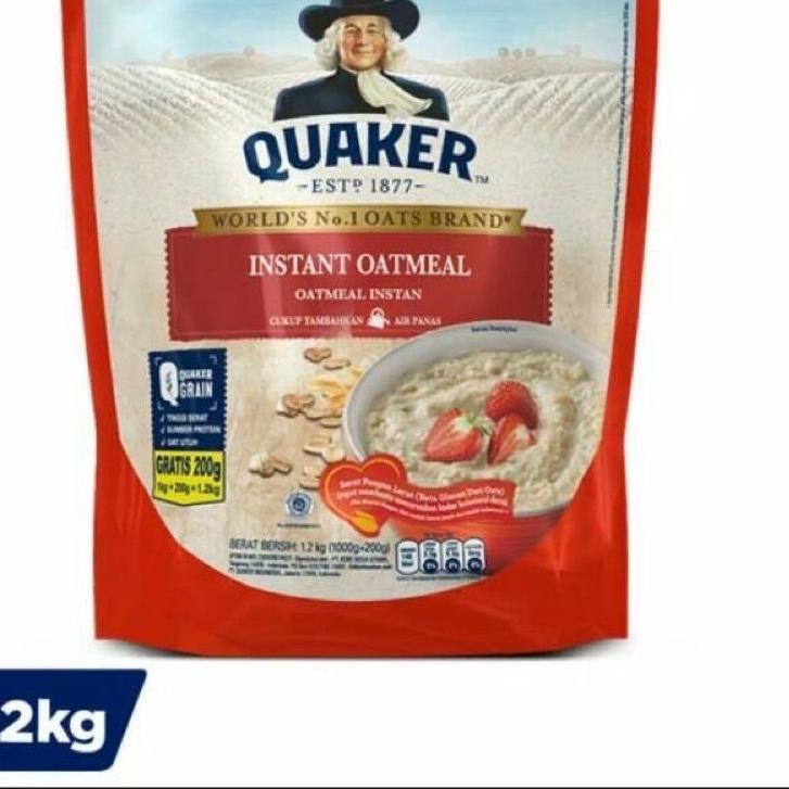 

CODEk9K4w--Quaker Instant Oatmeal 1200gr EXP JAN 2024