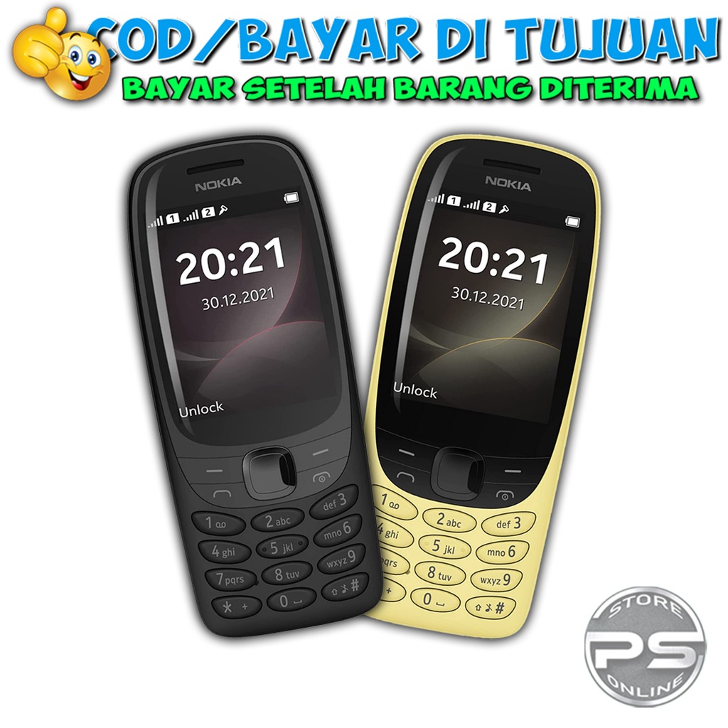 HP Nokia 6310 Ver.2021 - Dual Sim - fitur terlengkap - Layar Lebar
