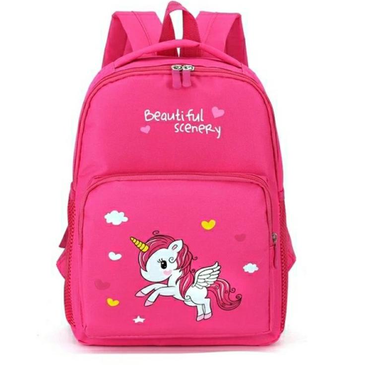 Rairaka.id / Kuda Poni - Tas Ransel Anak Sekolah SD TK Perempuan Murah Tas Anak Perempuan