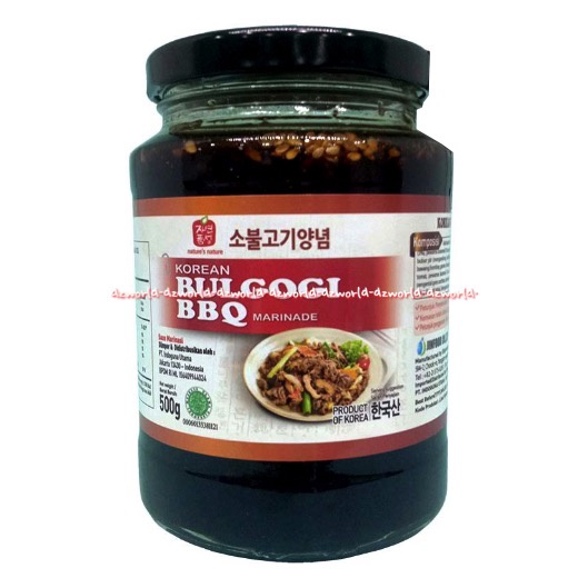 Korean Bulgogi BBQ Marinade 500gr Saus Bulgogi Korea Food Lover Korean Bul Gogi Barbeque Saos Daging