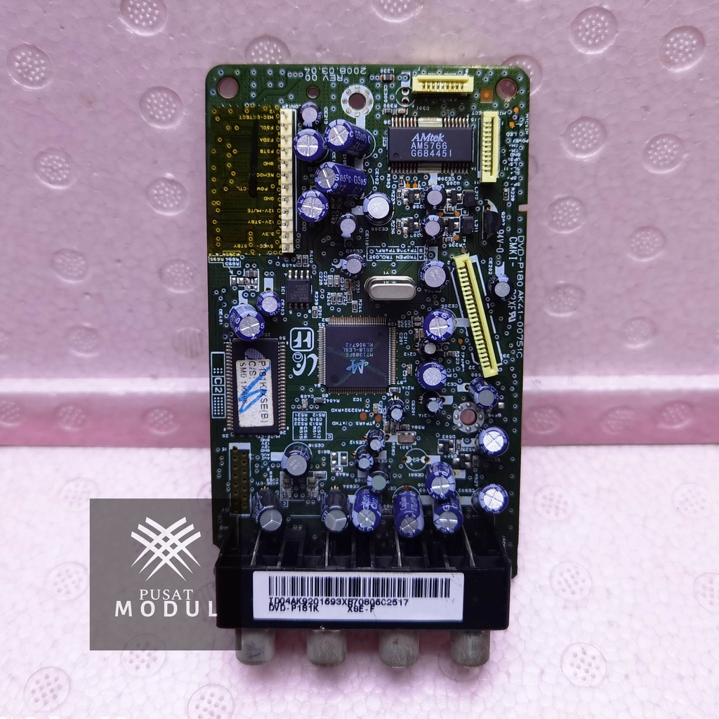 MPEG DVD SAMSUNG DVD-P181K MAIBOARD SAMSUNG DVD-P180 AK41-00751C