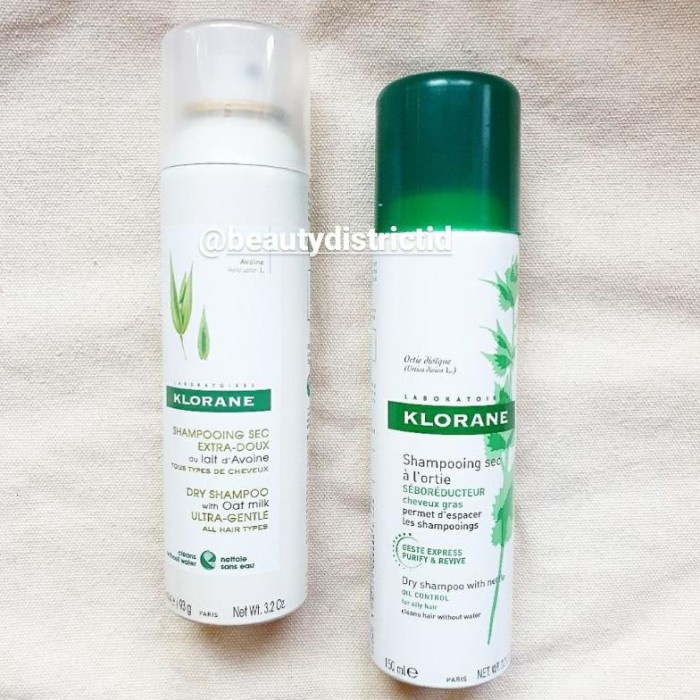 Shampoo Best Klorane Dry Shampoo With Oat Milk / Nettle / Tinted