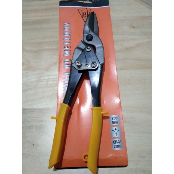 Gunting Baja Ringan Furing / Gunting Baja Furing / Pemotong Baja Ringan Kepala Lurus