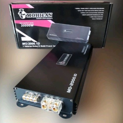 AMPLIFIER MONOBLOCK MOHICAN 2000.1D MONOBLOK MOHICAN 2000.1D MONOBLOCK MOHICAN MO-2000.1D