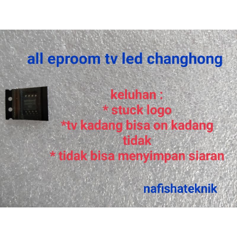 all type ic eproom tv led changhong