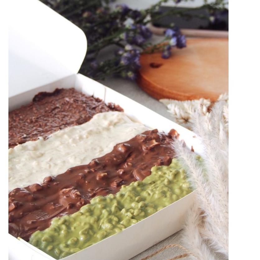 

Kekinian Mbun Brownies Panggang Mix Topping Ukr 22x22 드