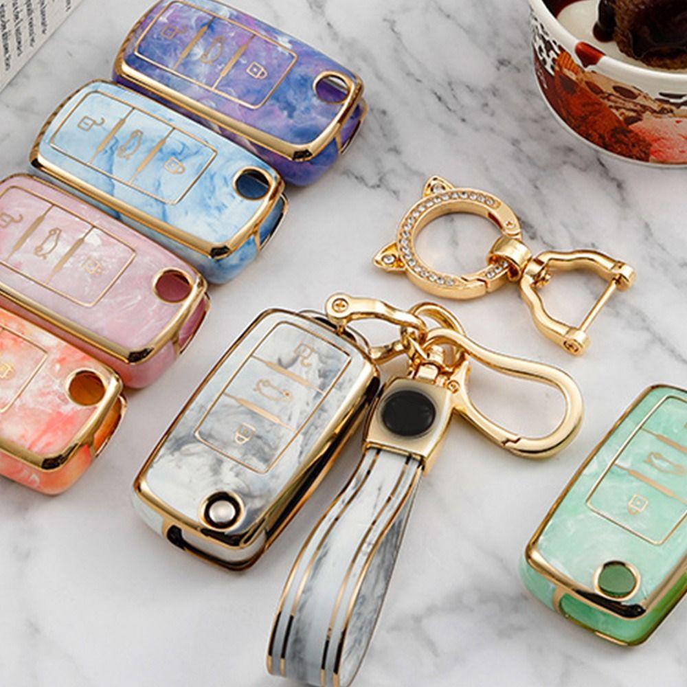 Preva Remote Key Case New Pelindung Kulit Key Fob Cover