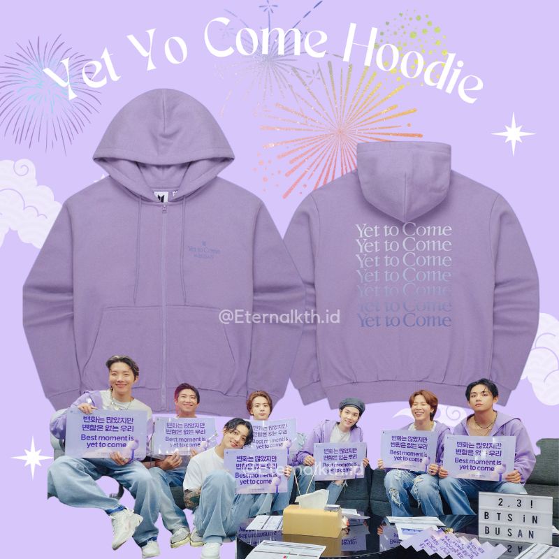 DP YA DP Hoodie Yet To Come BTS in Busan Concert