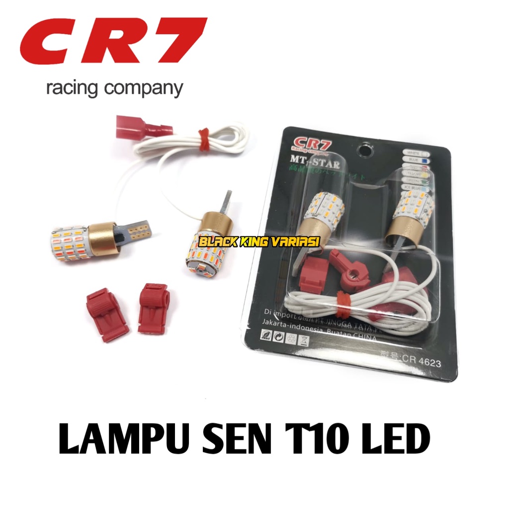 Lampu Senja 54 Mata Lampu Sen 54 Titik Led Sein Motor Brigt CR7 Lampu Led T10 2 Mode Lampu T10 Led Bohlam 54 Titik Nmax Aerox Pcx Vario ADV