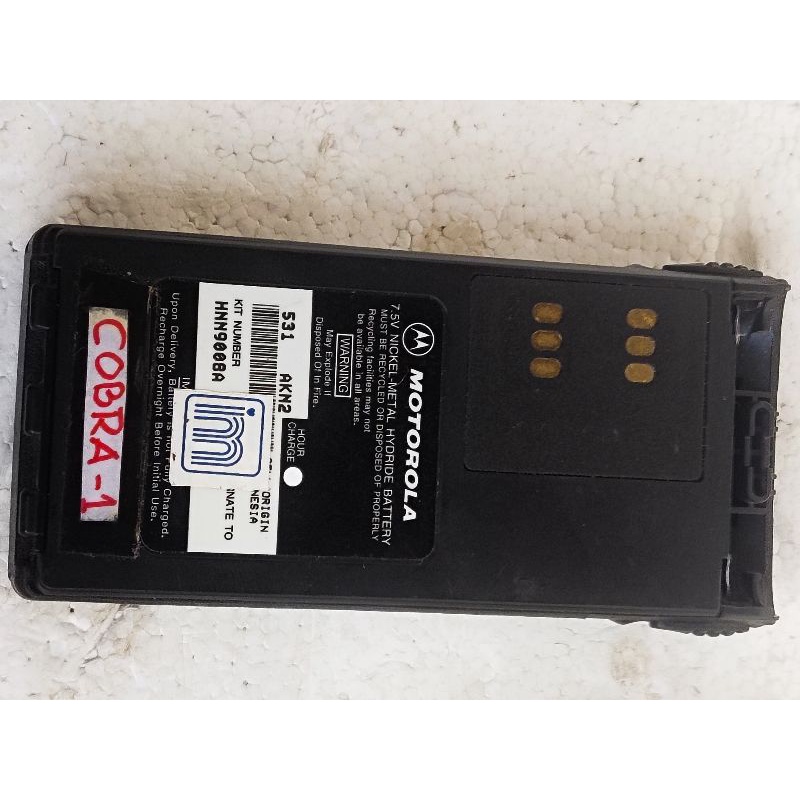 BATERAI MOTOROLA GP328 BAHAN REFIL BATERAI MOTOROLA UNTUK DI MODIF/REFIL