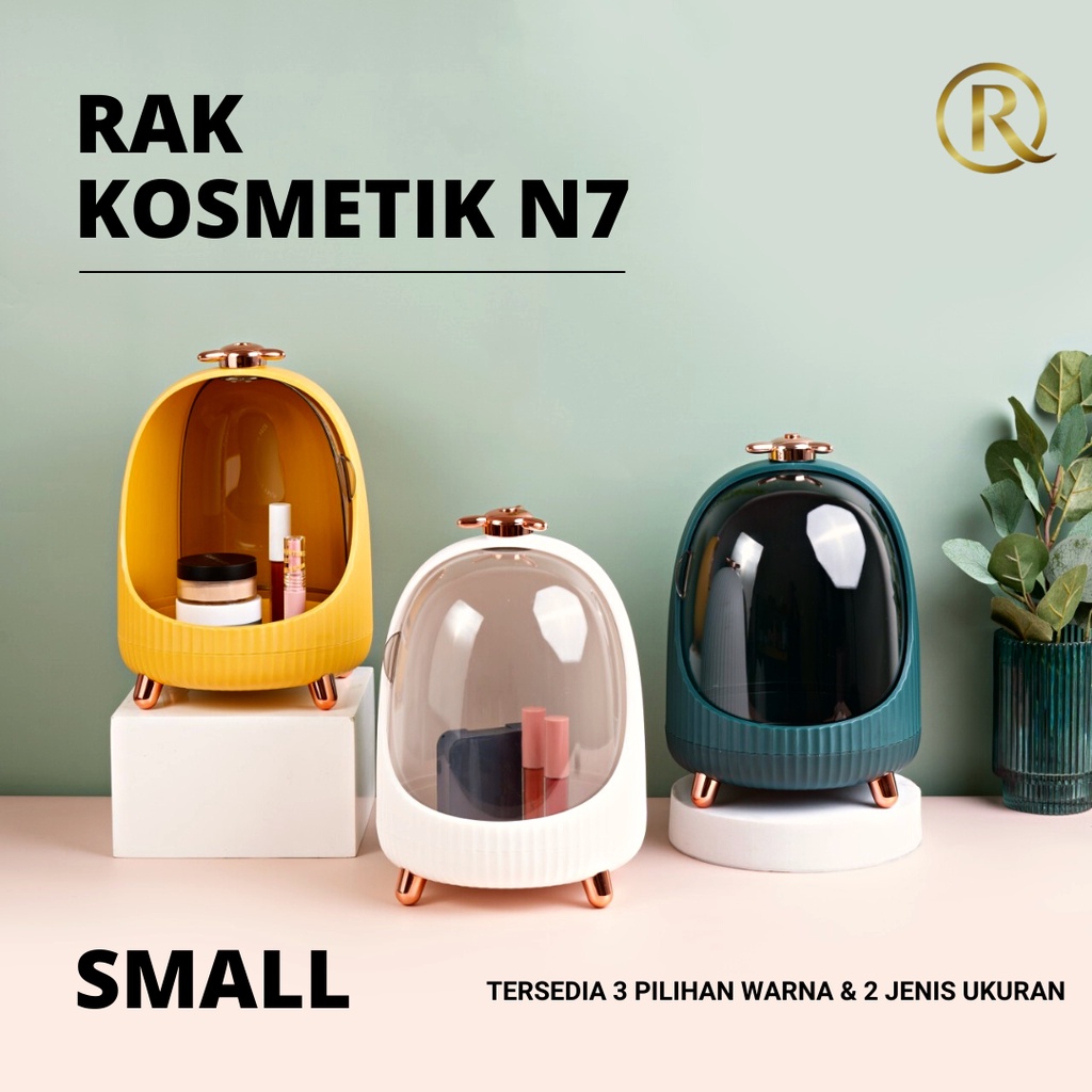 Rak Kosmetik N7 Tempat Penyimpanan Serbaguna MakeUp Organizer Kecil